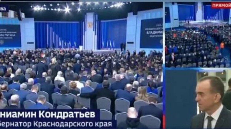 Вениамин Кондратьев дал интервью журналистам «России 24» перед посланием Президента РФ Федеральному Собранию