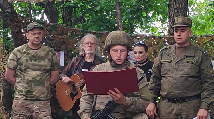 Геннадий Гасанов получил Благодарственное письмо от командующего 29 общевойсковой армии