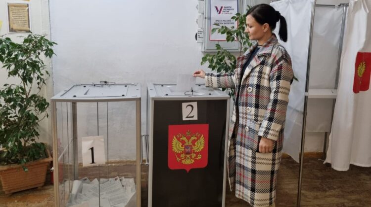 Альбина Мащенко проголосовала на выборах Президента: это большая ответственность каждого