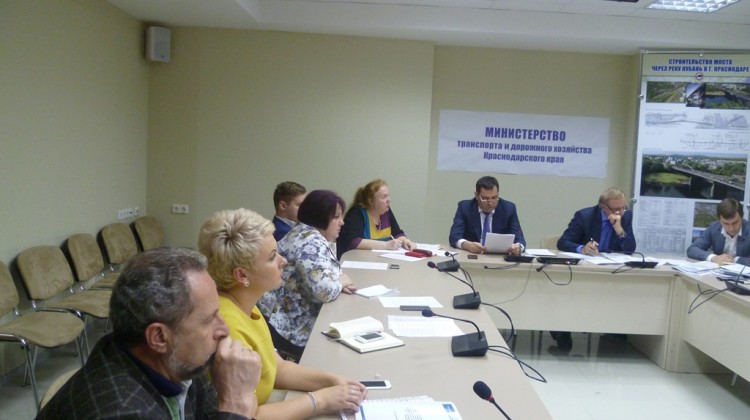 В Краснодаре прошло очередное заседание рабочей группы, посвященное ситуации, связанной с капитальным ремонтом участка Ростовского шоссе в г. Краснодаре