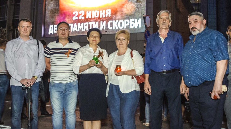 Члены Совета приняли участие во Всероссийской патриотической акции «Свеча памяти»