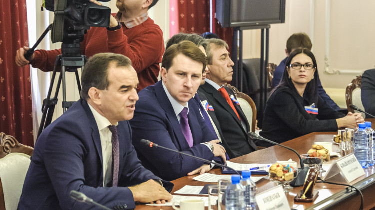 В День Конституции РФ губернатор Кубани встретился с представителями краевого Совета по развитию гражданского общества и правам человека