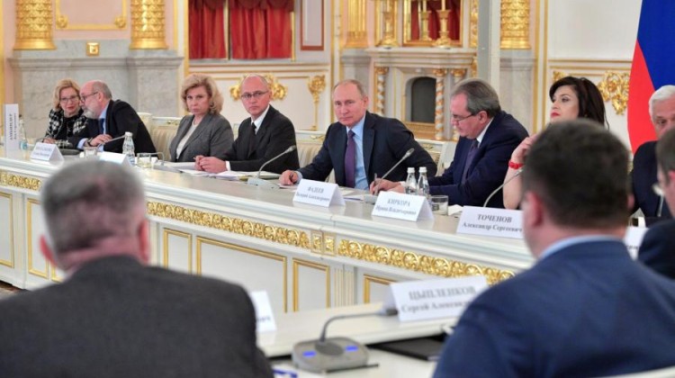 В Кремле прошло заседание Совета по правам человека под председательством Президента России Владимира Путина