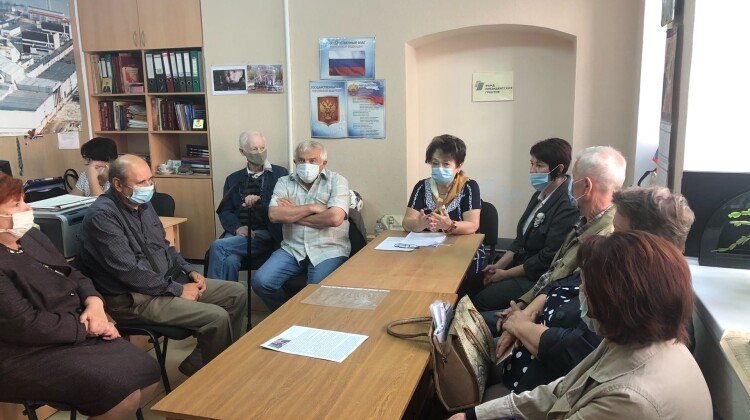 О коронавирусе рассказали представителям Союза ветеранов Чернобыля