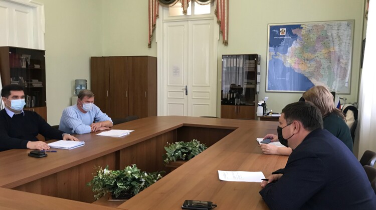 В Совете состоялось заседание рабочей группы по подготовке к ежегодной встрече с губернатором Краснодарского края