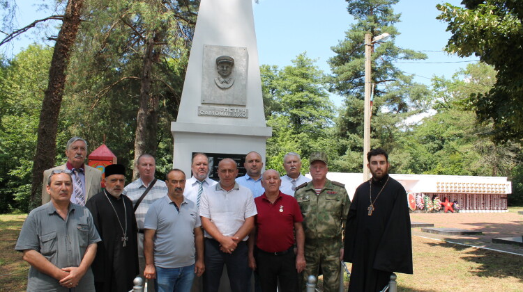 Михаил Джурило в составе ветеранов силовых структур Кубани принял участие в Акции памяти