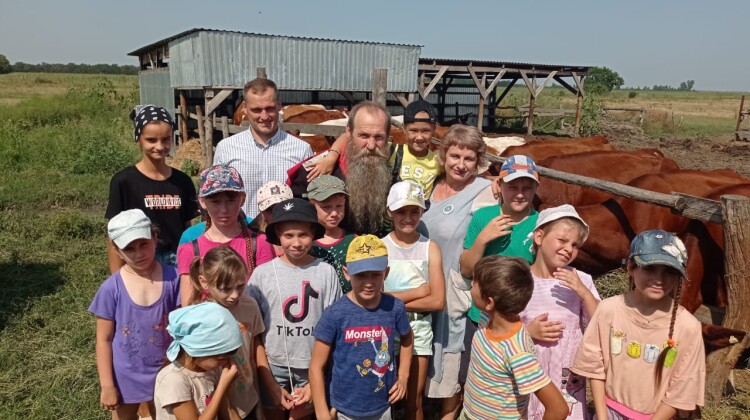 Члены Совета организовали экскурсию для детей в фермерское хозяйство