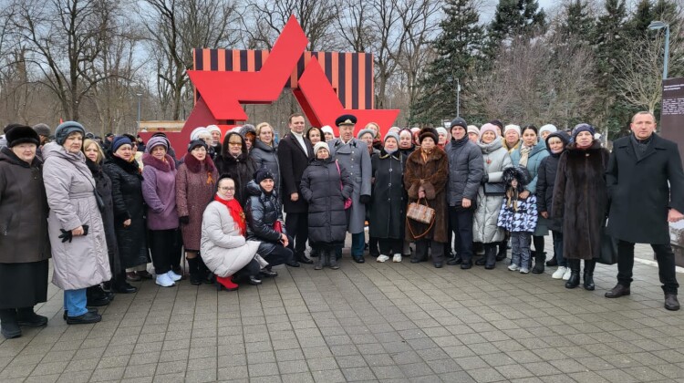 Члены Совета приняли участие в возложении цветов к 80-летию освобождения Краснодара